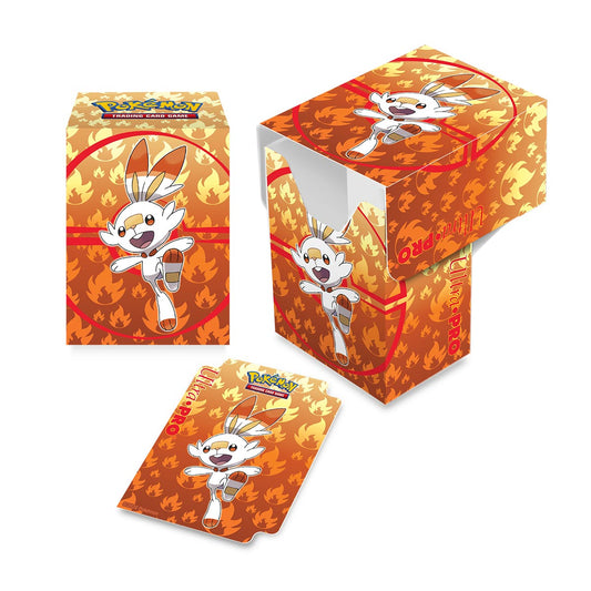 Ultra Pro - Full-View Deck Box - Galarian Starters Scorbunny