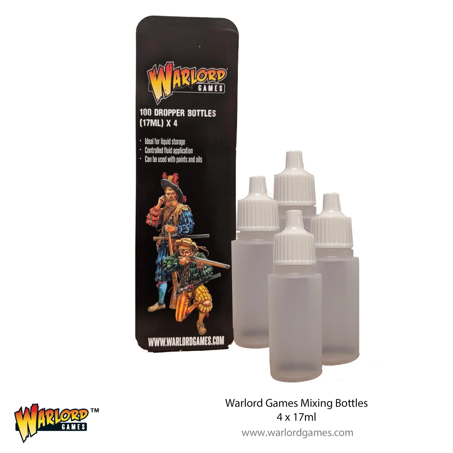 Warlord - 4x 17ml Dropper Bottle