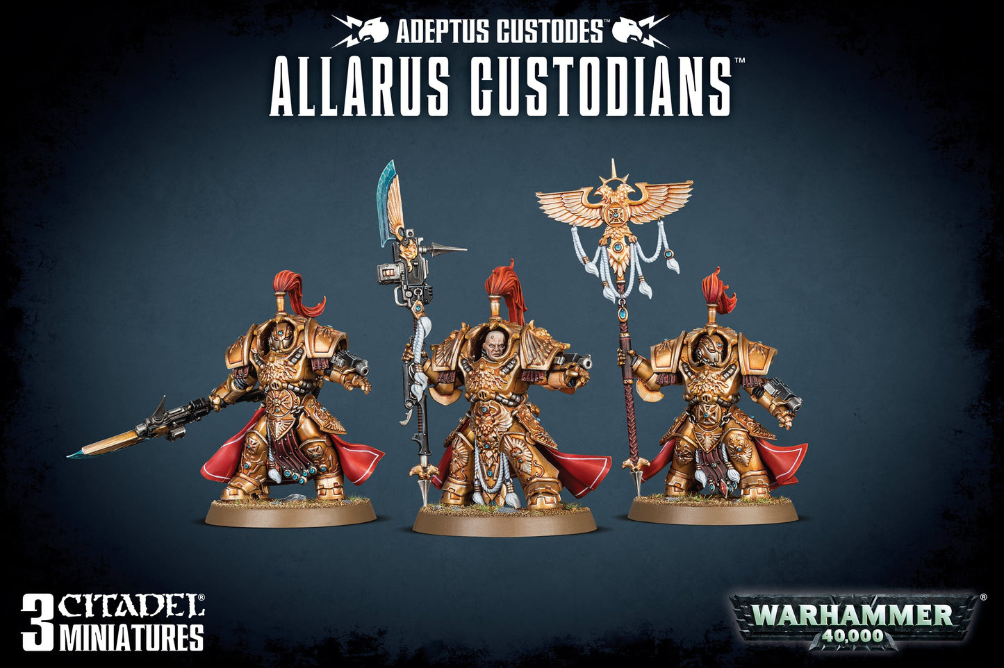 40k - Adeptus Custodes Allarus Custodians