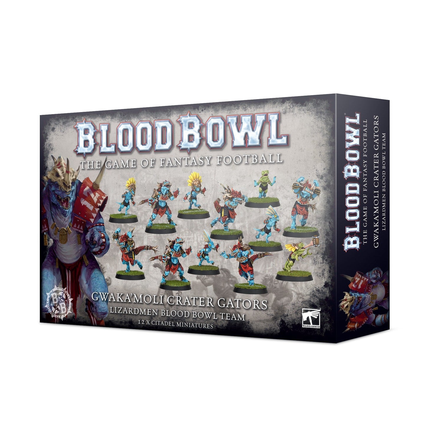 Blood Bowl - Gwaka'moli Crater Gators - Lizardmen Blood Bowl Team