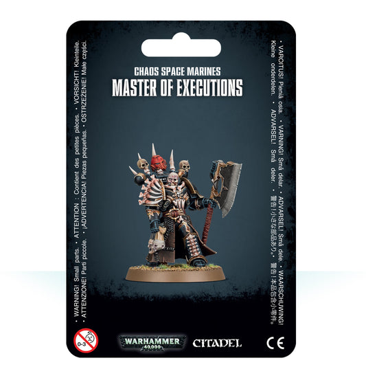 40K - Chaos Space Marine Master of Executions