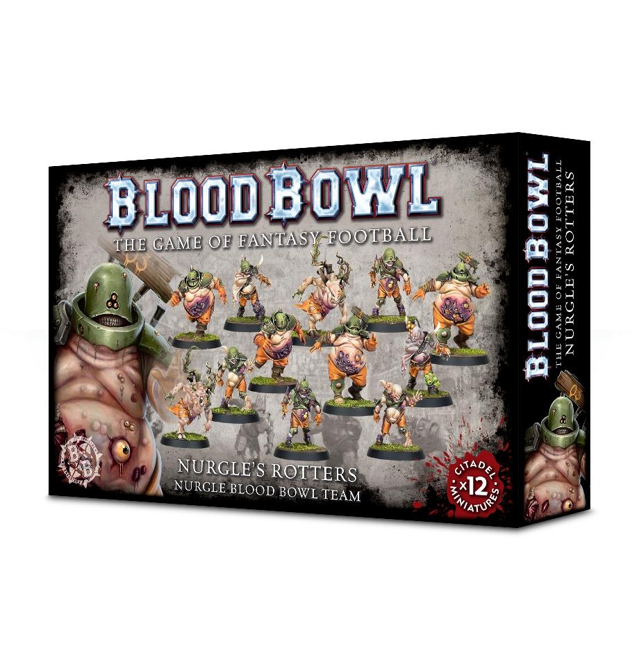 Blood Bowl -  Nurgles Rotters - Nurgle Blood Bowl Team