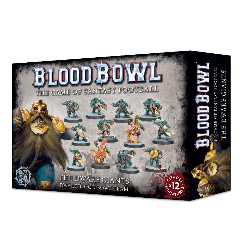 Blood Bowl -  The Dwarf Giants - Dwarf Blood Bowl Team