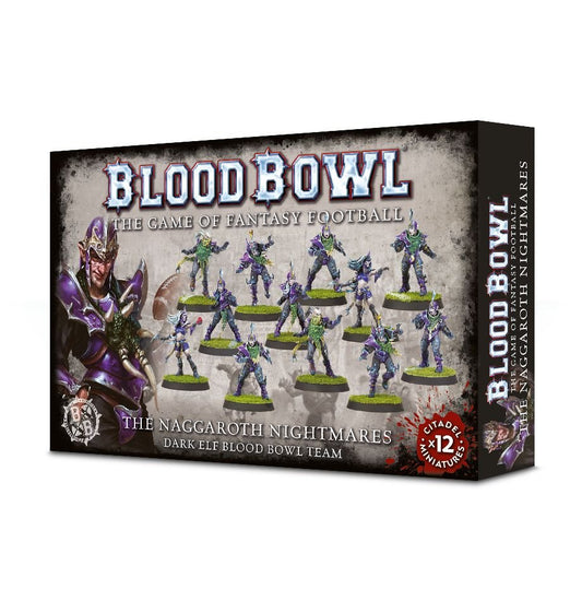 Blood Bowl -  The Naggaroth Nightmares - Dark Elf Blood Bowl Team