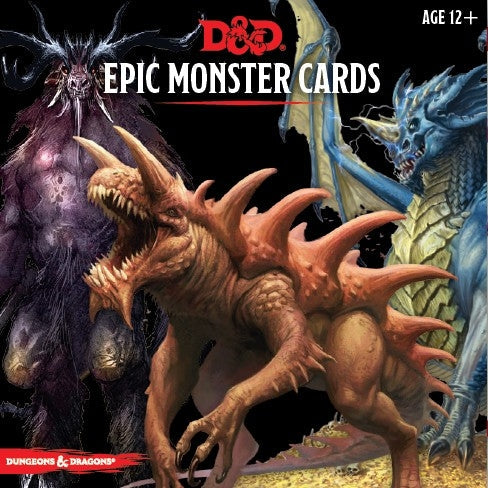 D&D - Monster Cards: Epic Monsters