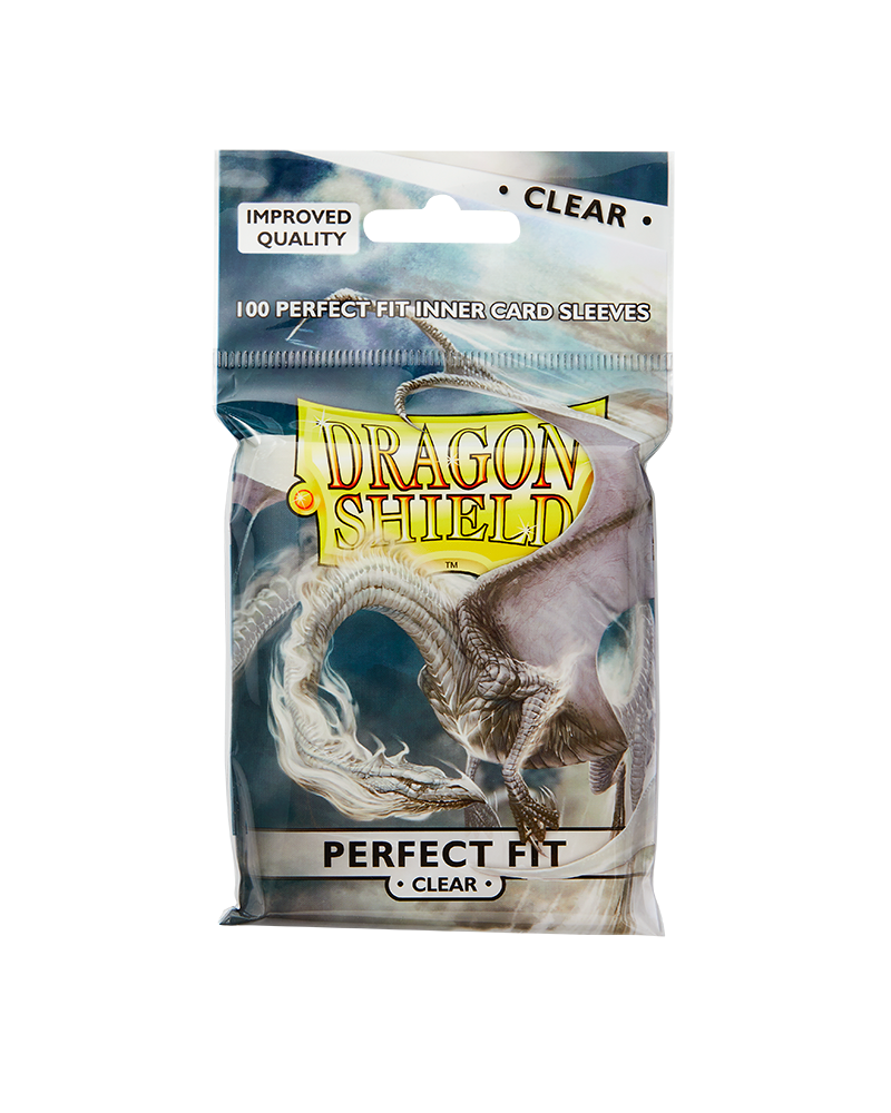 Dragon Shield - 100 Standard Perfect Fit Toploader Clear