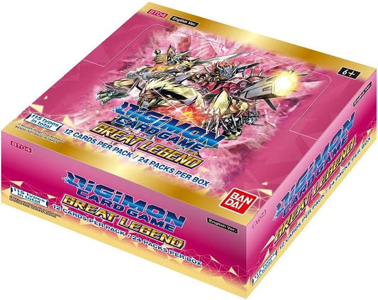 Digimon Great Legends Booster Display