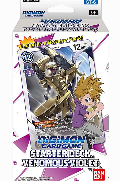 Digimon TCG - Starter Deck Venomous Violet