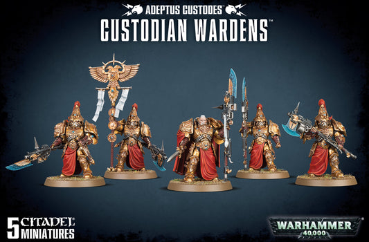 40k - Adeptus Custodes Custodian Wardens