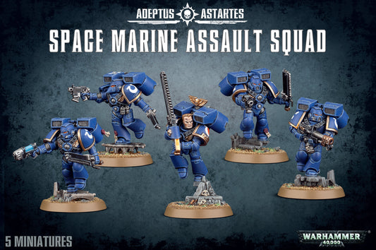 40K - Space Marines Assault Squad