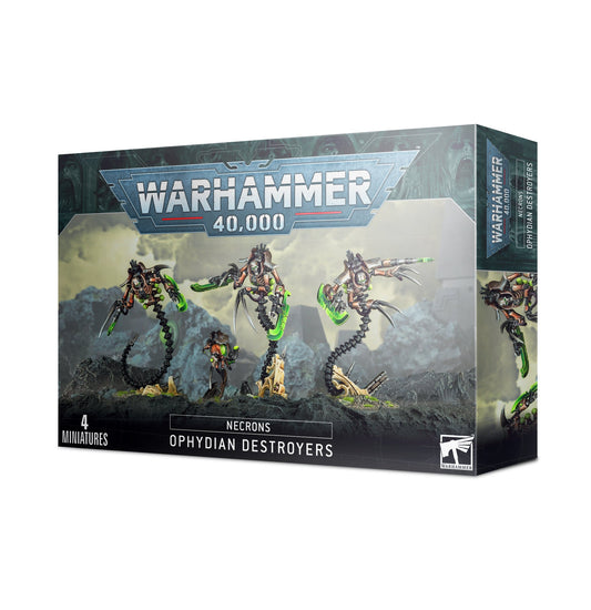 40k - Necrons Ophydian Destroyers